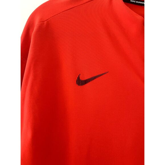 Nike Red Long Sleeve Top with Flag Detail - Picture 5 of 8